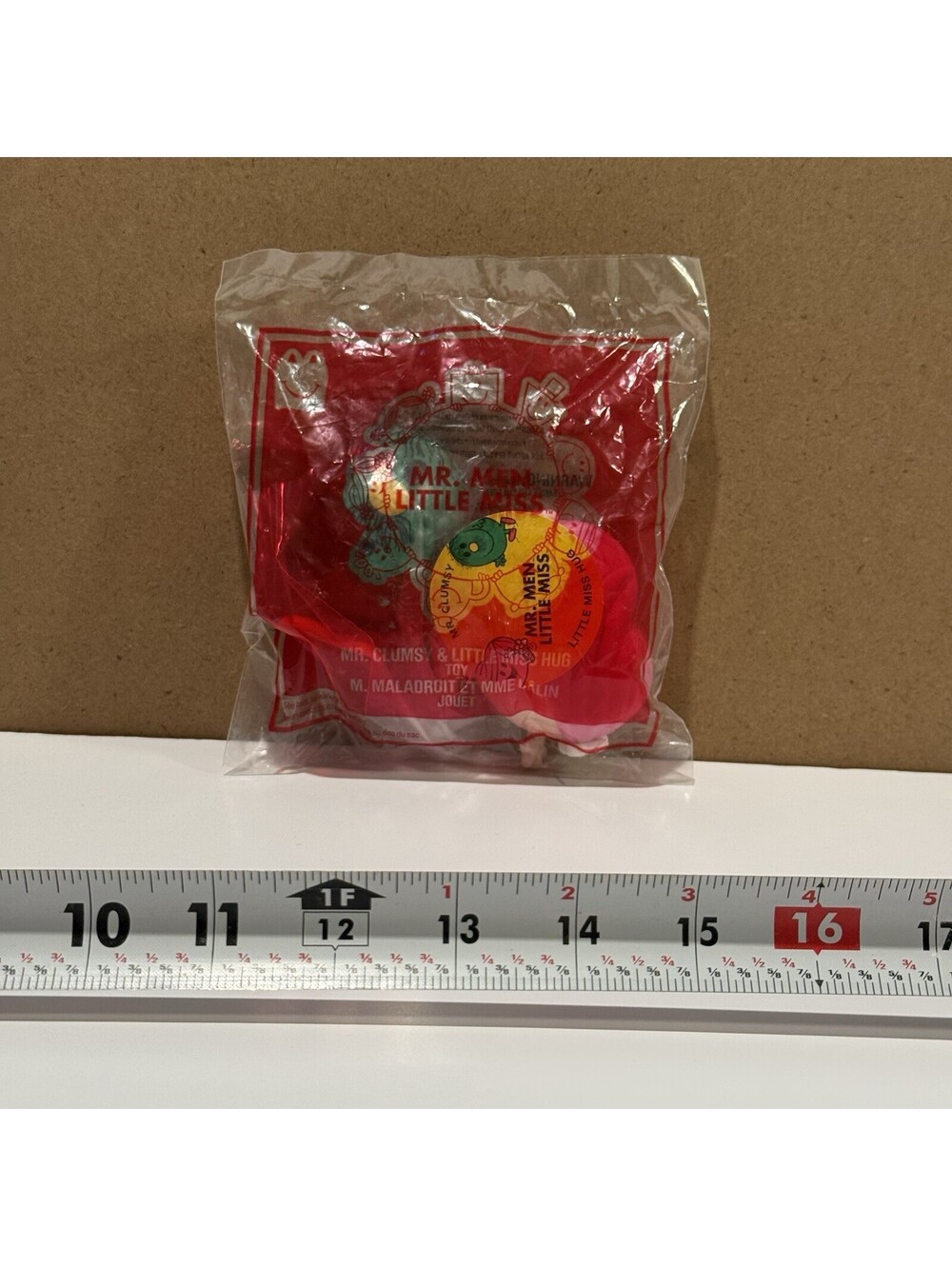 2020 McDonald's Happy Meal Toy Mr Men Little Miss Mr Clumsy Little Miss Hug NIP